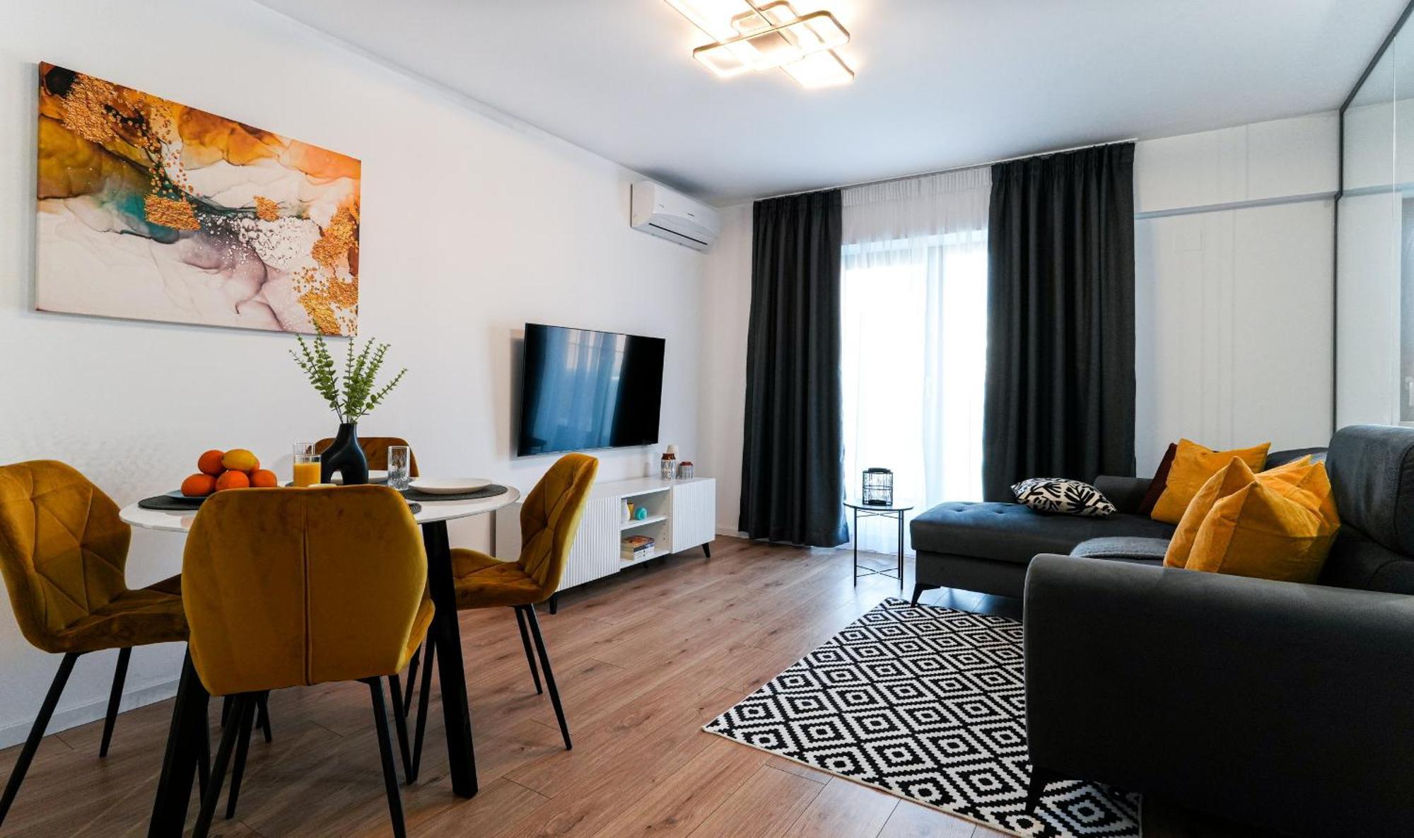 Sandra - Park-View Apt With Balcony & Parking Bukarest Exterior foto